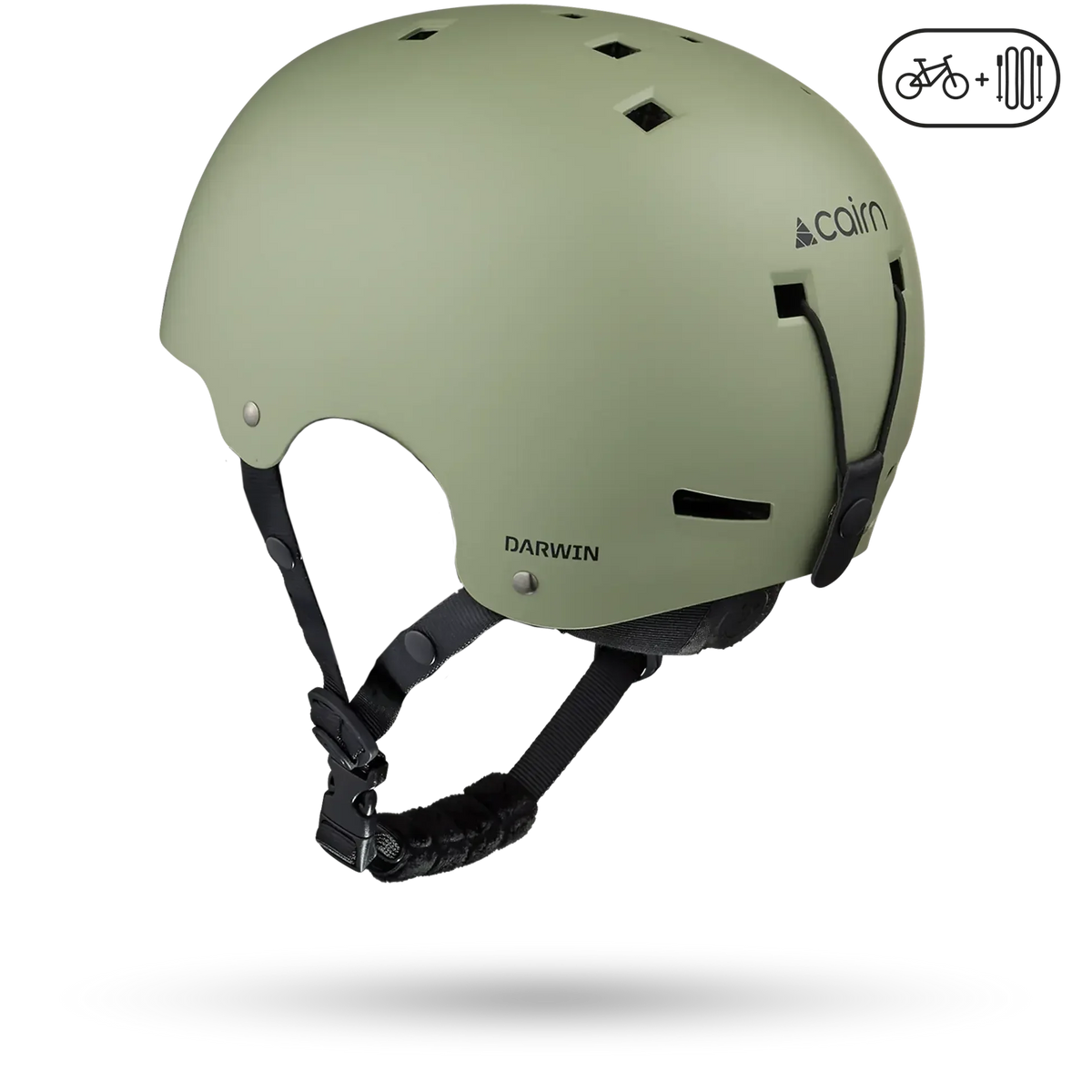Cairn Darwin mat light khaki senza paraorecchie