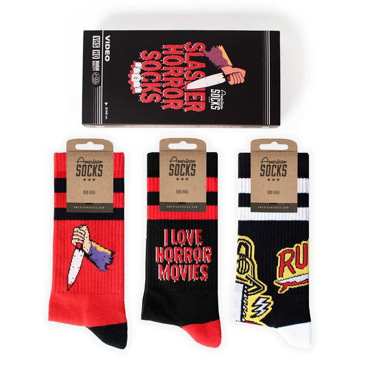 AMERICAN SOCKS - Slasher VHS - Giftbox