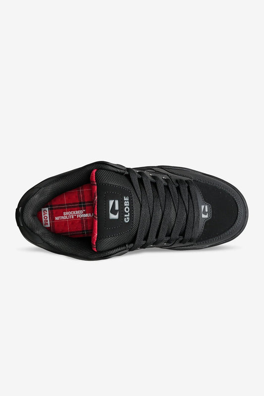GLOBE - TILT - BLACK/RED/TARTAN