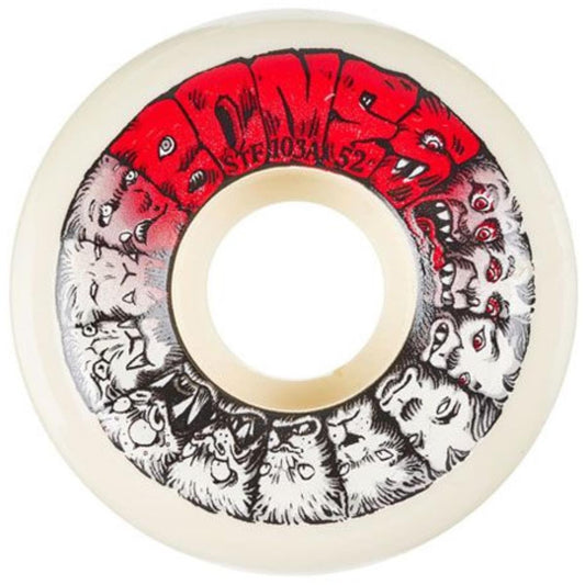 Ruote Bones Weird Wolf V5 Sidecut 99A STF 52mm