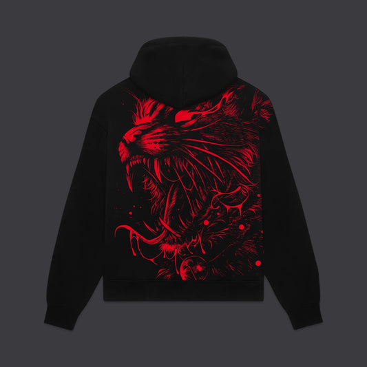 DOLLY NOIRE - Satanicat Hoodie Black
