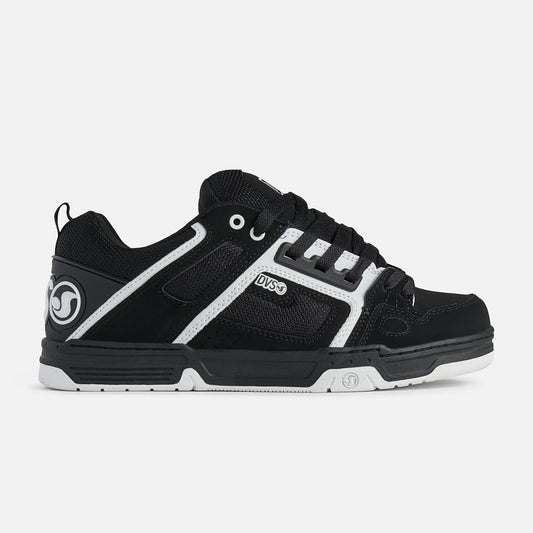 DVS Comanche - Black White Leather