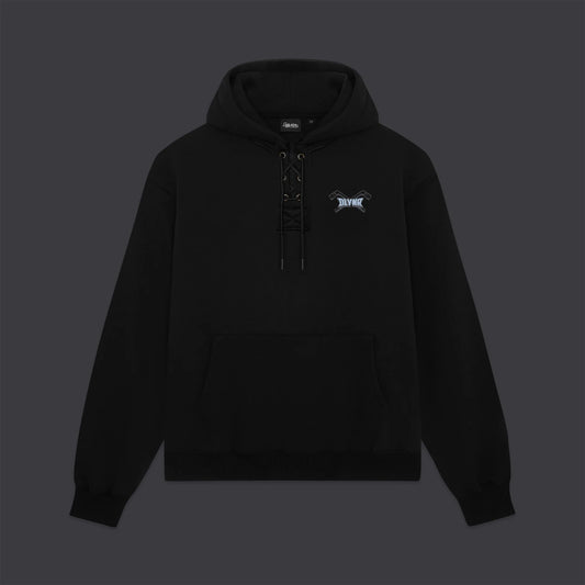 DOLLY NOIRE - Hockey Cyborg Hoodie Hockey Black
