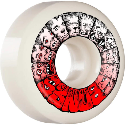 Ruote Bones Weird Wolf V5 Sidecut 99A STF 52mm