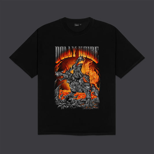 DOLLY NOIRE - Cerberus Tee Black