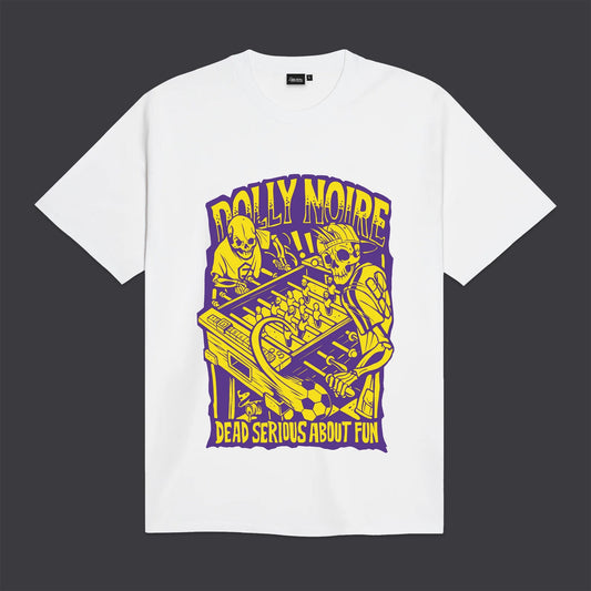 DOLLY NOIRE - Biliardino Tee White