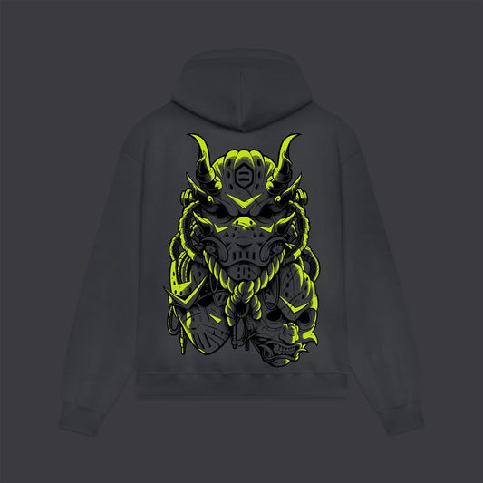 DOLLY NOIRE - Hockey Mask Trio Hoodie Dark Grey