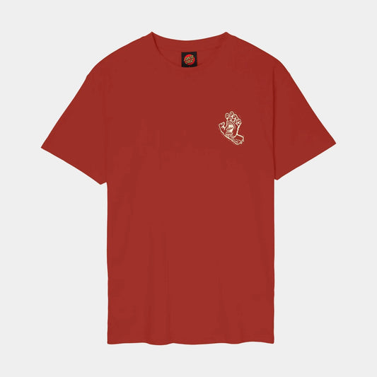 SANTA CRUZ Stamped Screaming Hand T-Shirt