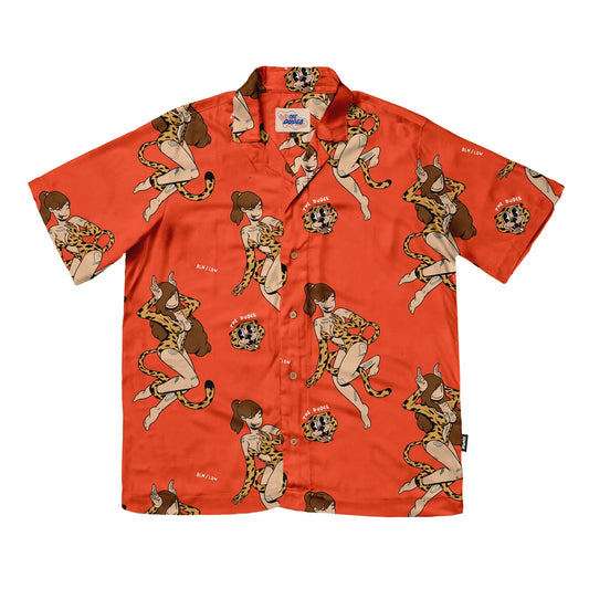 The Dudes - Meow Red Hawaiian Shirt