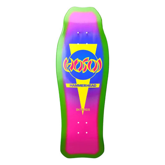 Hosoi - Hammerhead Double Kick Sunburst 10.25" Pink/Purple