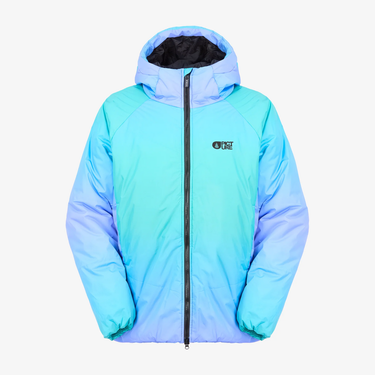 Picture Clothing Puffer Grdt Jkt - Frozen Gradient Print