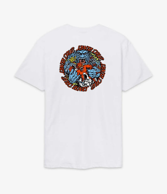 SANTA CRUZ Roskopp Monster Strip T-Shirt