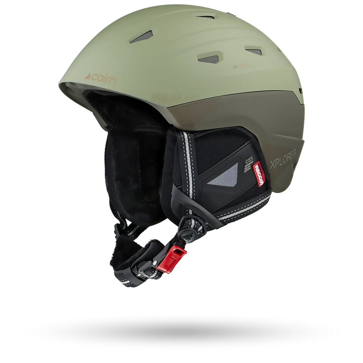Cairn Xplorer Pure casco da sci mat khaki bronze