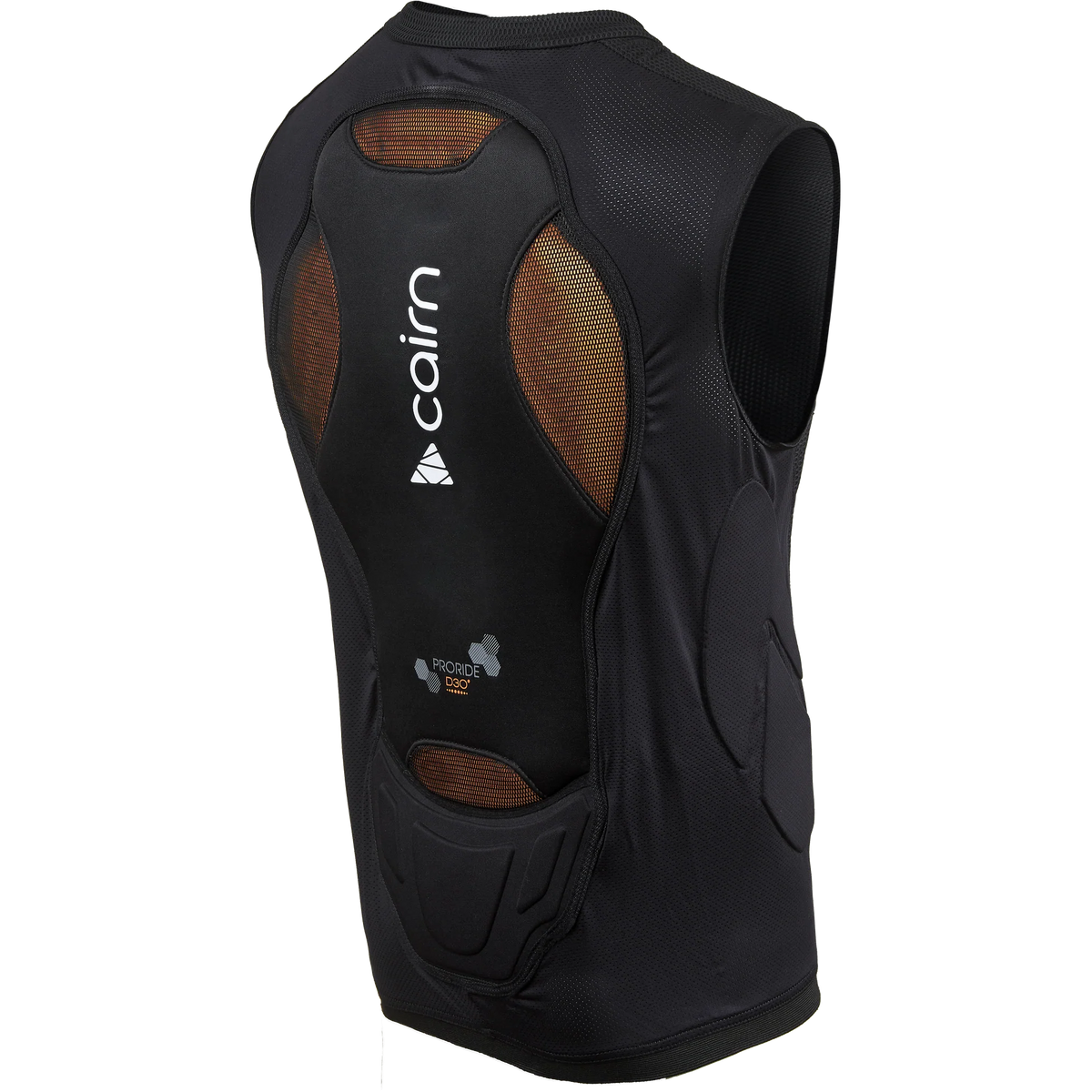 Cairn Proride II D3O paraschiena a gilet nero