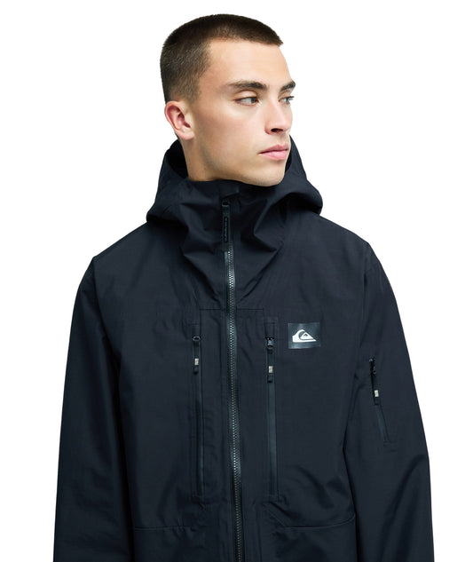 Quiksilver Overcast 3L 20K Jk - black