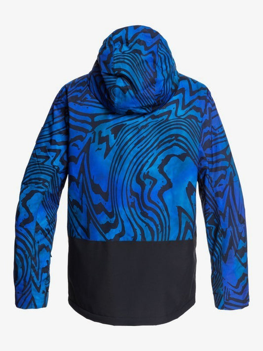 QUIKSILVER GIACCA SNOW MISSION PRINTED BLOCK