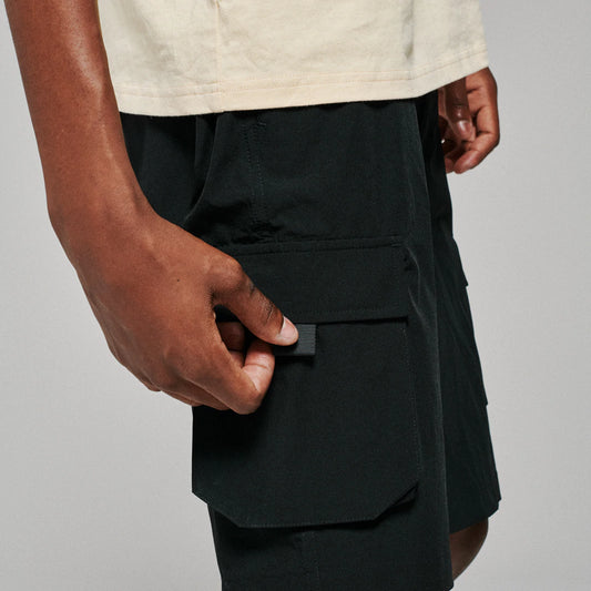 DOLLY NOIRE - Techno Shorts Cargo Black