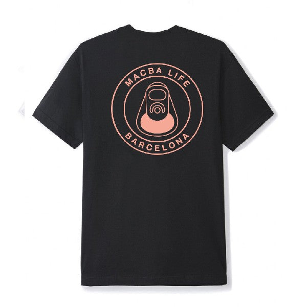 OG Logo T-Shirt Macba Life – Black salmon