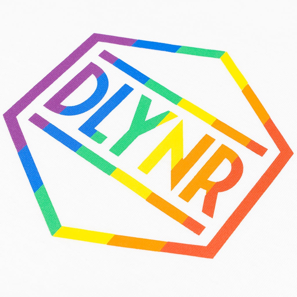 Rainbow DLYNR Logo Over Tee DOLLY NOIRE