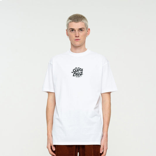 SANTA CRUZ - Wooten Crest T-Shirt - WHITE