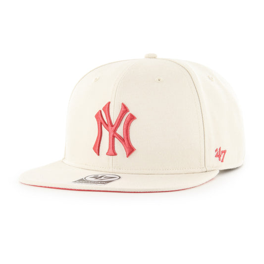 New York Yankees MLB Ball Park Captain Natural Snapback - 47 Brand