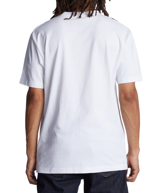 DC SHOES - T-shirt Shatter HSS - white
