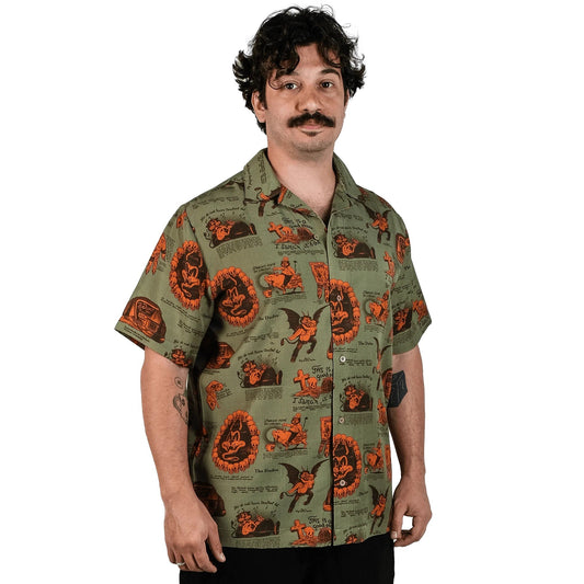 THE DUDES BEELZEBUD Hawaiin Shirt